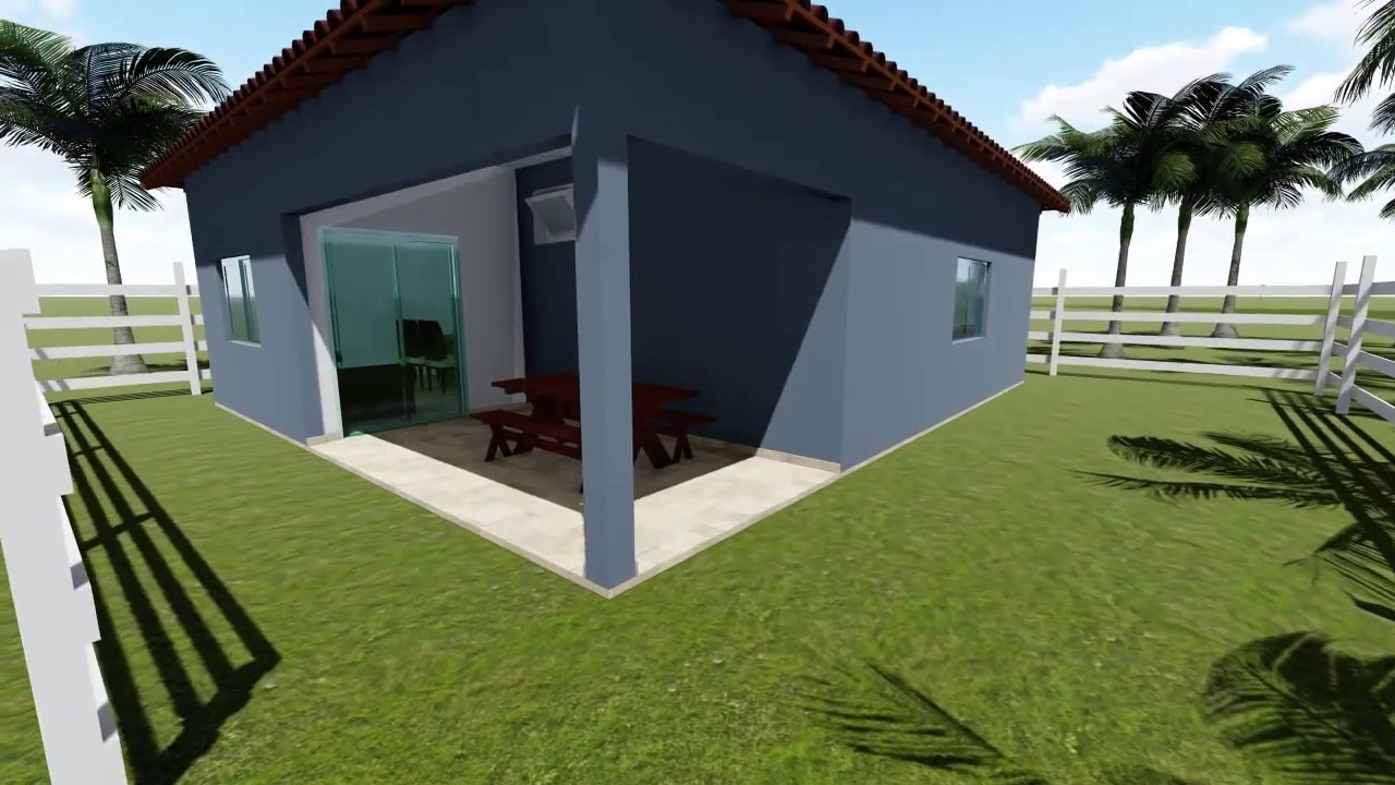 Casa de campo Projeto simples YouTube