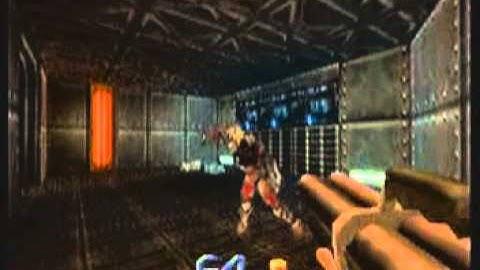 Quake II walkthrough (Hard, All secrets/enemies) E2M2 Docking Station