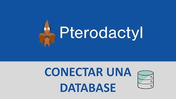 Pterodactyl -  como conectar una database