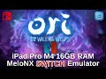 Ori and the Will of the Wisps - iPad Pro M4, iOS Switch Emulator (MeloNX v2.1 beta 2)