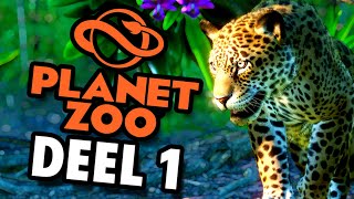 #1 DE BESTE START!  Planet Zoo Gameplay Nederlands (NL)