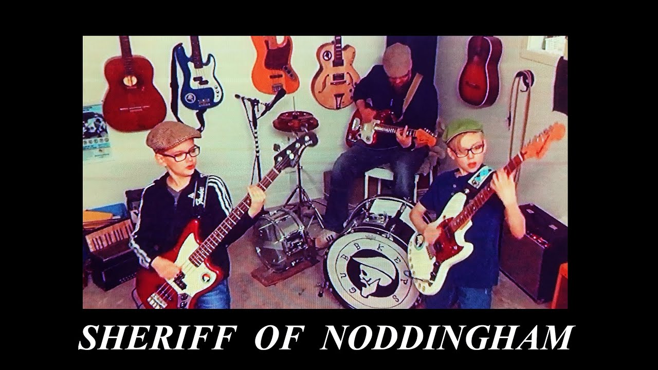 GUBBKEPS - Sheriff Of Noddingham. Live från replokalen