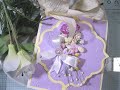 Decorative Words Time to Celebrate - Lilac Card