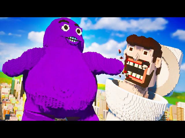 Can GIANT GRIMACE Defeat Every Giant Monster in Battle?