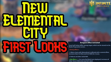 New Elemental City Is Much Easier - Infinite Magicraid