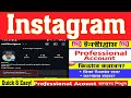 Professional Account Creation Made Easy | Beginner’s Guid | Tips for Success! #ProfessionalAccount