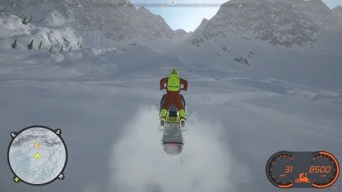 A wild ride in the mountains #sledders 