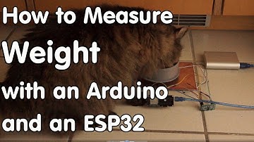 #161 Measuring weight using an ESP32, a strain gauge, and a HX711