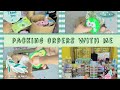 Packing order with me  packing orders squishy serba hijau req ziya19