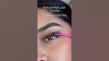 How to Apply a Half Lash!