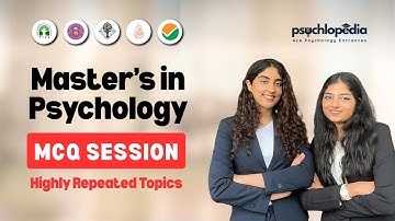 CUET PG Psychology Prep: MCQ Solving & Practice. Highly Repeated Topics With Explanations