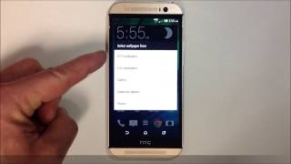 How to Change your Wallpaper - HTC One screenshot 3