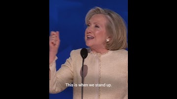 Secretary Hillary Clinton at the 2024 Democratic National Convention