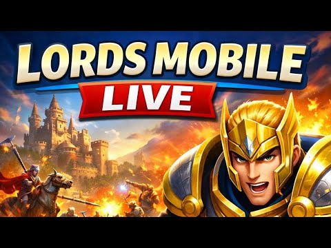 LORDS MOBILE LIVE 🔥 Epic Battle | Kingdom War | Hindi Gameplay - YouTube