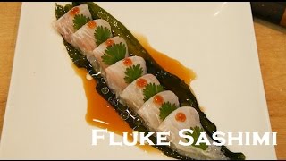 Fluke Sashimi Carpaccio (Part 2)