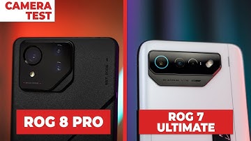 Asus ROG 8 Pro vs Asus ROG 7 Ultimate: Camera Test, Video Quality Comparison