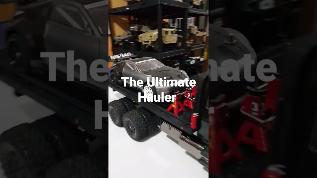 Traxxas hauler upgrade and mod