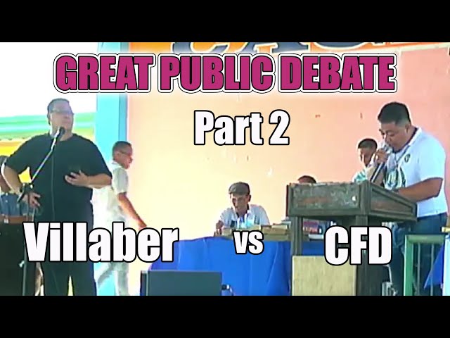 Religious Debate / Villaber vs CFD full Part 2 class=