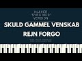 Skuld gammel venskab rejn forgo / Auld Lang Syne - Klaver akkompagnement (Syng med version)