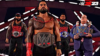 WWE 2K23: ALL SUPERSTAR SPECIFIC CHAMPIONSHIP ENTRANCES!