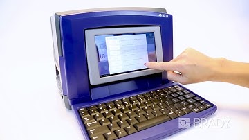 BradyPrinter S3100 Sign and Label Printer Setup