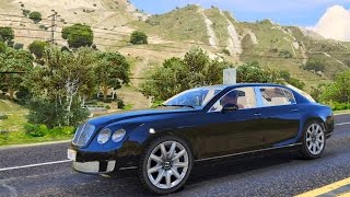 2010 Bentley Continental Flying Spur - GTA V MOD _REVIEW