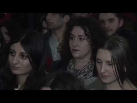 როინ აბუსელიძისა და თემურ ელიავას პოეზიის საღამო უნივერსიტეტში გაიმართა