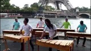 Classic Medley - Kolintang KEYTUJI (take from Eiffel Tower, Paris)