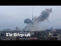 Russian forces attack television tower in Kyiv
