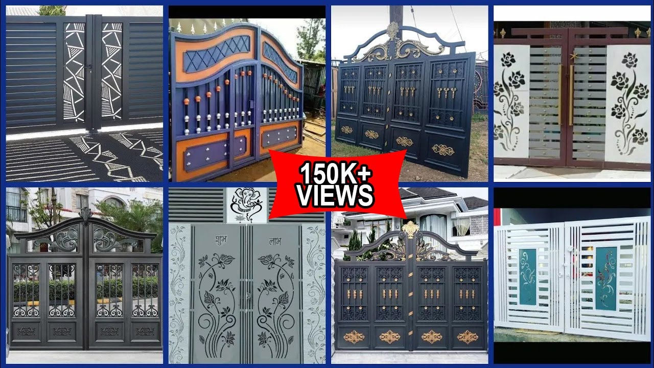 100 Top Iron Gate Design || Best Iron& Steel Gate Design 2022 ...
