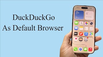 Hoe stel ik DuckDuckGo in als mijn standaardbrowser op mijn iPhone?