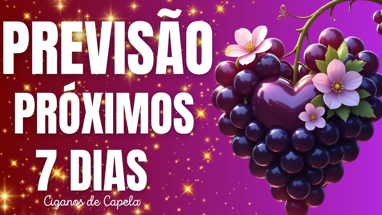 💫 O QUE VEM PARA OS MEUS CAMINHOS JOS PRÓXIMOS 7 DIAS?