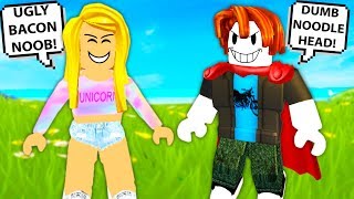 ROASTING MY BULLIES AS BACONMAN! Noob Gets Revenge | Roblox Admin Commands | Roblox Funny Moments