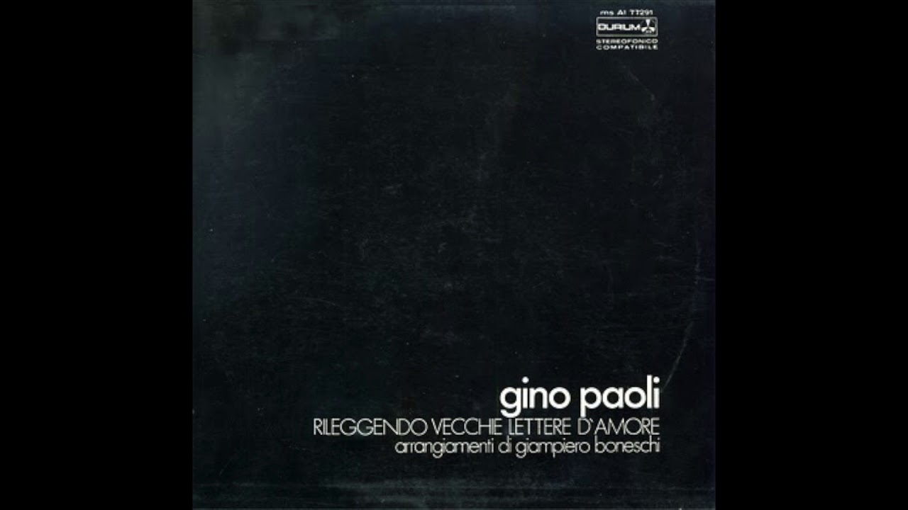 Gino Paoli Il Cielo In Una Stanza (1971) YouTube Gino Paoli Il Cielo In Una Stanza (1971) YouTube