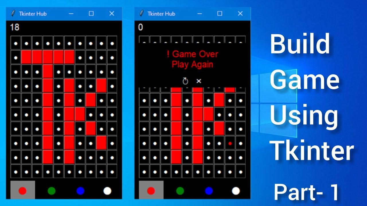 Build Game Using Tkinter | Part-1 - YouTube