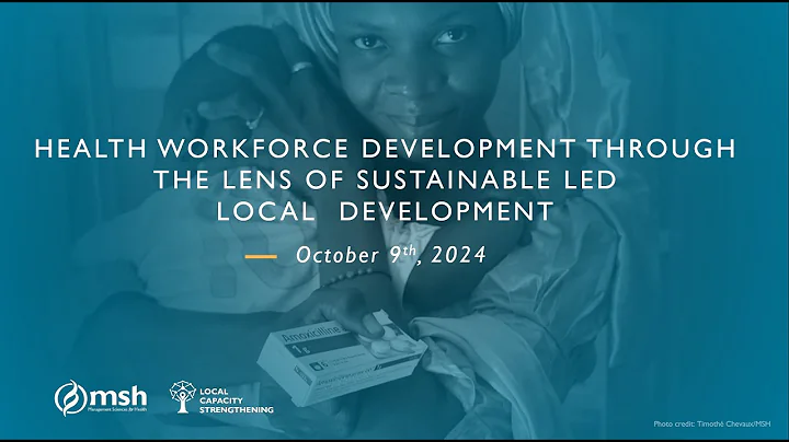 Webinar: Health Workforce Development through the Lens of Sustainable, Locally Led Development