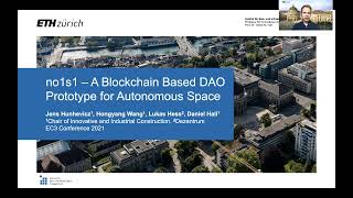 2021 EC3: NO1S1 - a blockchain-based DAO prototype for autonomous space