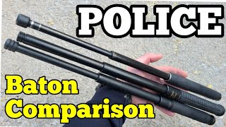 POLICE BATON COMPARISON | ASP NEXTORCH Monadnock | 21" Collapsible batons