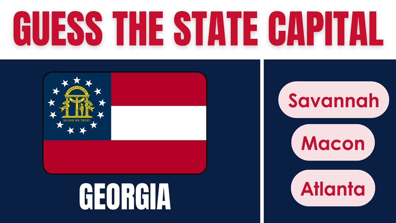 Викторина «Угадай столицу штата США» 🇺🇸 | Сможете ли вы назвать их все?