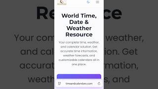 Check What Time is In Your City Right Now?