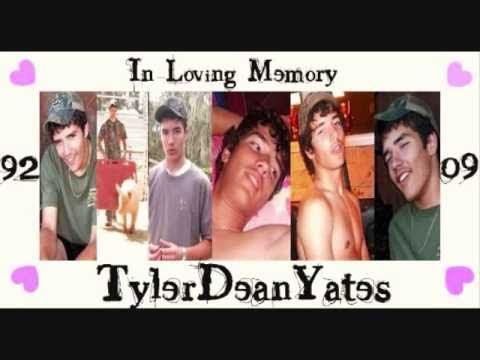 In loving memory of Tyler Yates. 3-28-1992/4-27-2...