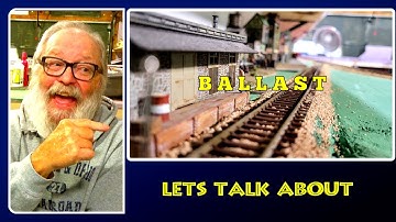 Back To Basics - Building A Model Railroad - Ballast Tips