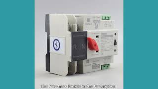 100A Automatic Transfer Switch ATS Dual Power Changeover 50/60Hz 690VAC 110V Control