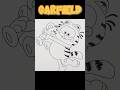 How To Draw GARFIELD | The Garfield Movie #shorts #art #drawing #thegarfieldmovie #garfield