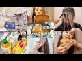 Living Alone Vlog| Grocery Shopping, Dyed Back My hair, What I Eat