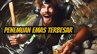 Ciri-ciri sungai, dan batuan yang mengandung emas