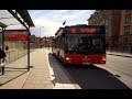 Sweden, Stockholm, ride with bus No 55 from Räntmästartrappan to Hjorthagen