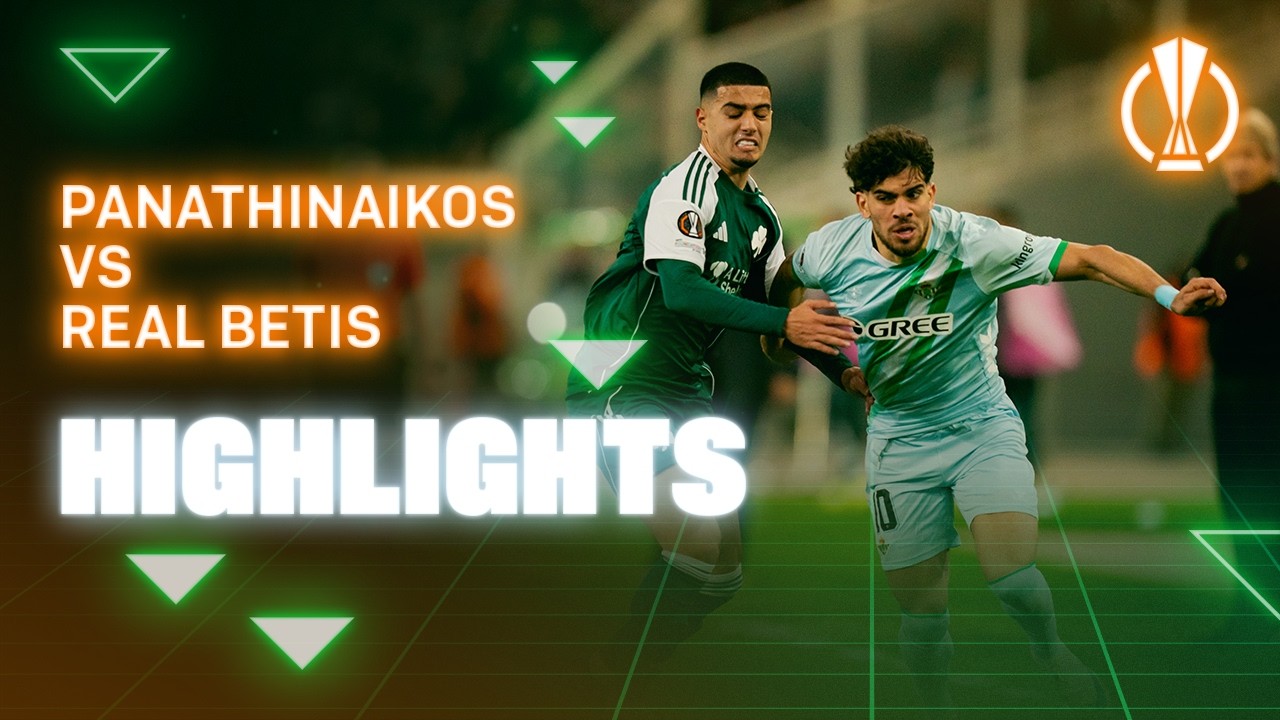 Resumen del partido Panathinaikos - Real Betis | HIGHLIGHTS | Real BETIS Balompié