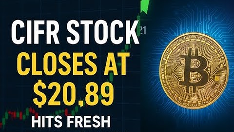 CIFR Stock Breaks $21 Highs | Institutional Buying & AI Infrastructure Momentum