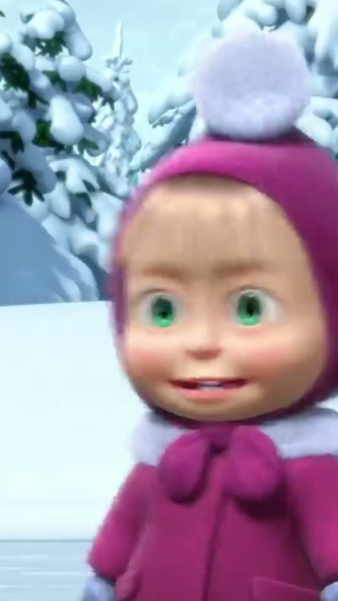 Who leaves their kids on the ice? ?⛸️? #HolidayonIce #MashaAndTheBear #Shorts #cartoonforkids #kids